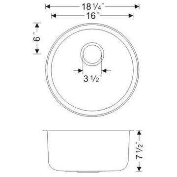 Wells Sinkware Jazz Bar Sink