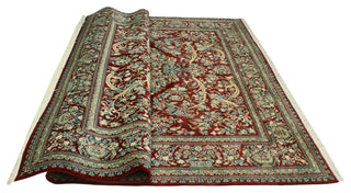Pak-Persian Corliss Red/Light Gold Rug, 8'0x9'7
