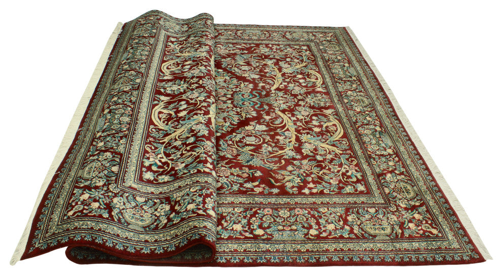 Pak-Persian Corliss Red/Light Gold Rug, 8'0x9'7