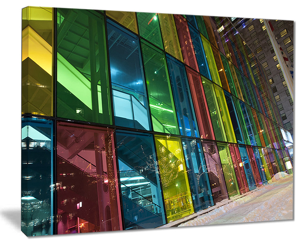 "Palais des Congress de Montreal" Canvas Print