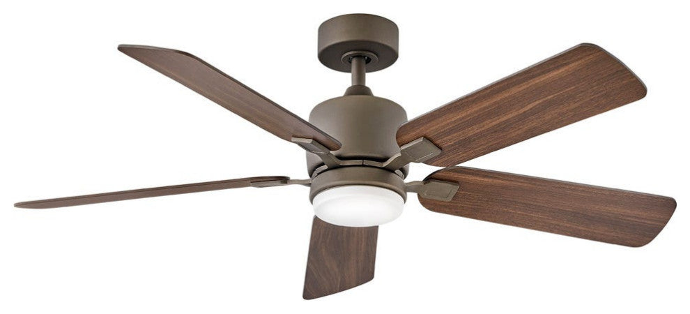 Hinkley Afton 52" Integrated LED Indoor Ceiling Fan, Metallic Matte Bronze