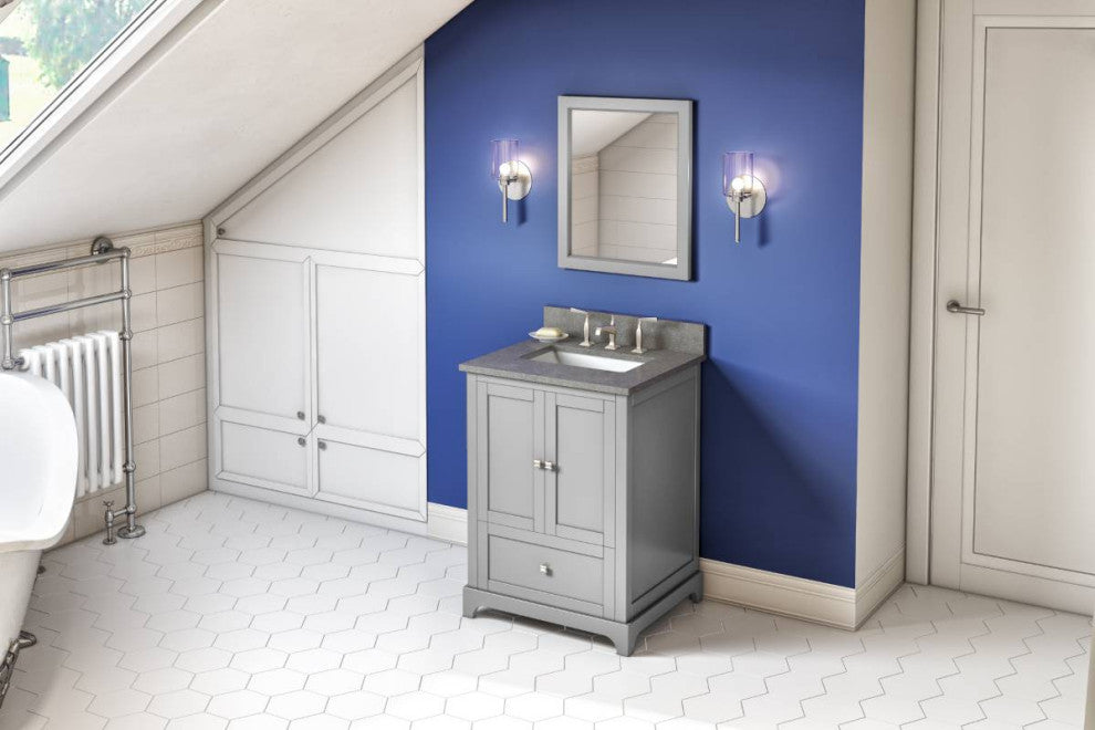 Addington Modern Grey 24" Single Bowl Vanity