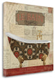 "Postcard Bath I" By Pela Studio, Giclee Print on Gallery Wrap Canvas