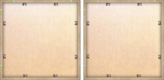 Blue Flash Diptych, Set of 2, 24x24 Panels