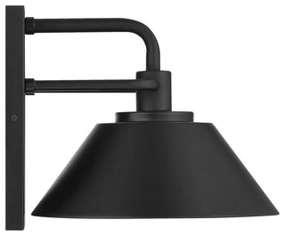 Avalon Large Outdoor LED Wall Sconce, Black Finish