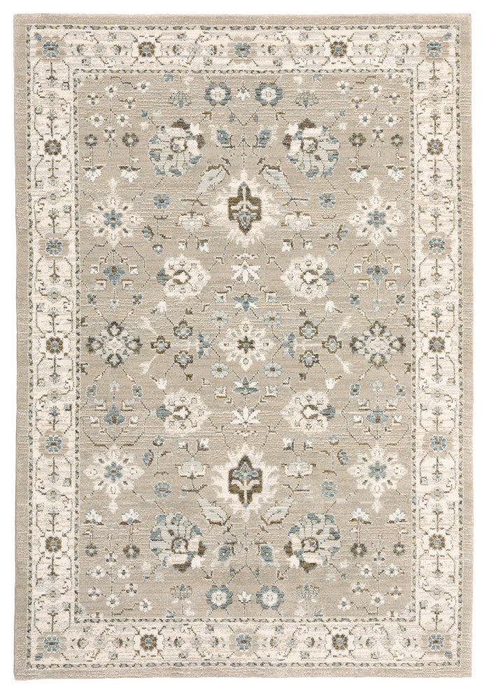 Oriental Weavers Andorra Beige/ Ivory Oriental Indoor Area Rug 8'6"X11'7"