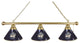 Holland Georgetown University 3-Shade Billiard Light - Brass Fixture