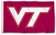 Virginia Tech, 3'x5' NCAA Polyester Flag