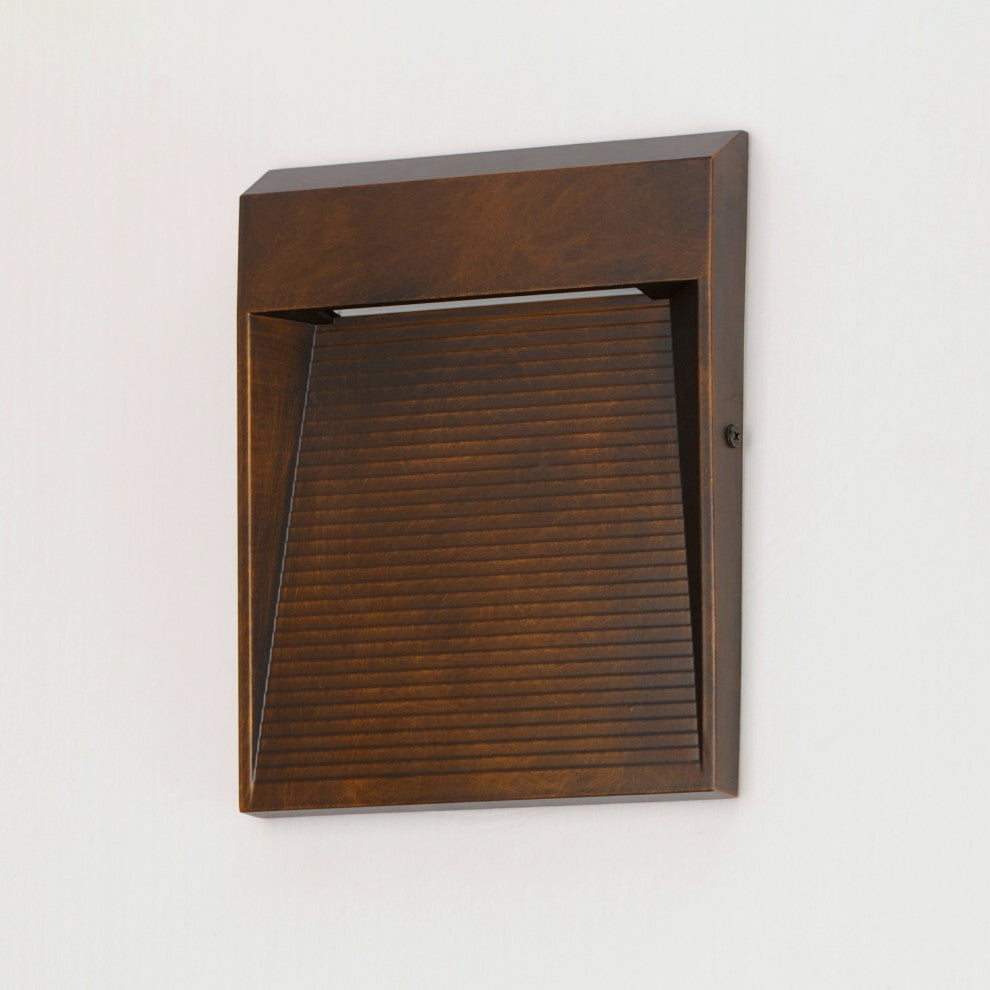 ET2 E41556 Steps 10" Tall Outdoor Wall Sconce - Antique Bronze