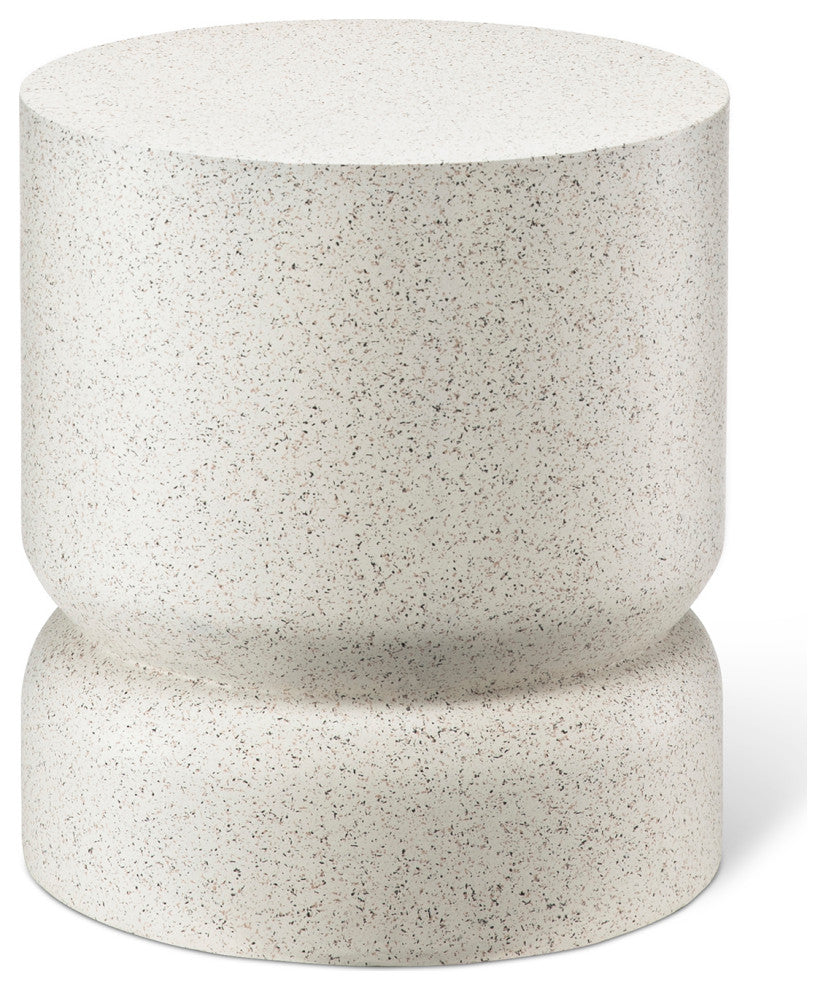 MGO Faux Terrazzo Garden Stool