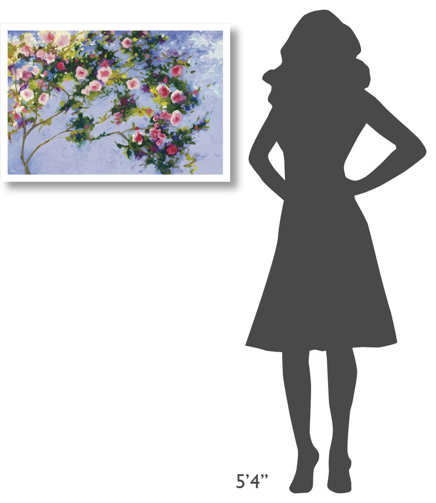 "Inspiration Monet" Digital Paper Print by Shirley Novak, 32"x22"