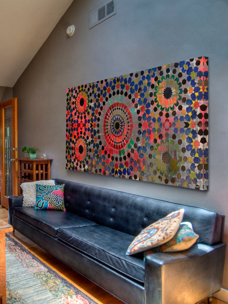 "Chichaoua" Fine Art Canvas Print, 24"x12"