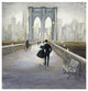 "Bridge to NY v.2" Digital Paper Print by Julia Purinton, 26"x26"