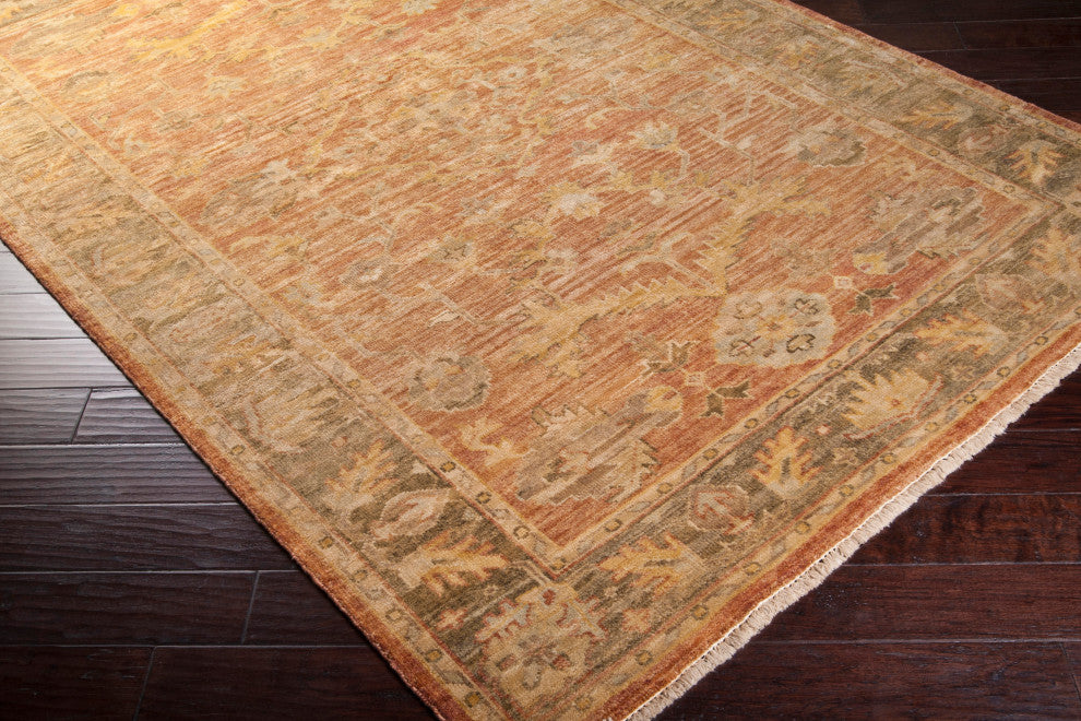 Surya Hillcrest HIL-9009 Traditional Area Rug, 8' Round