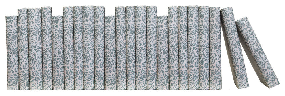 Wrapped Color By The Foot, Sage Damask