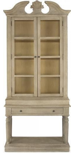 Beige Jacques Display Cabinet, Wood