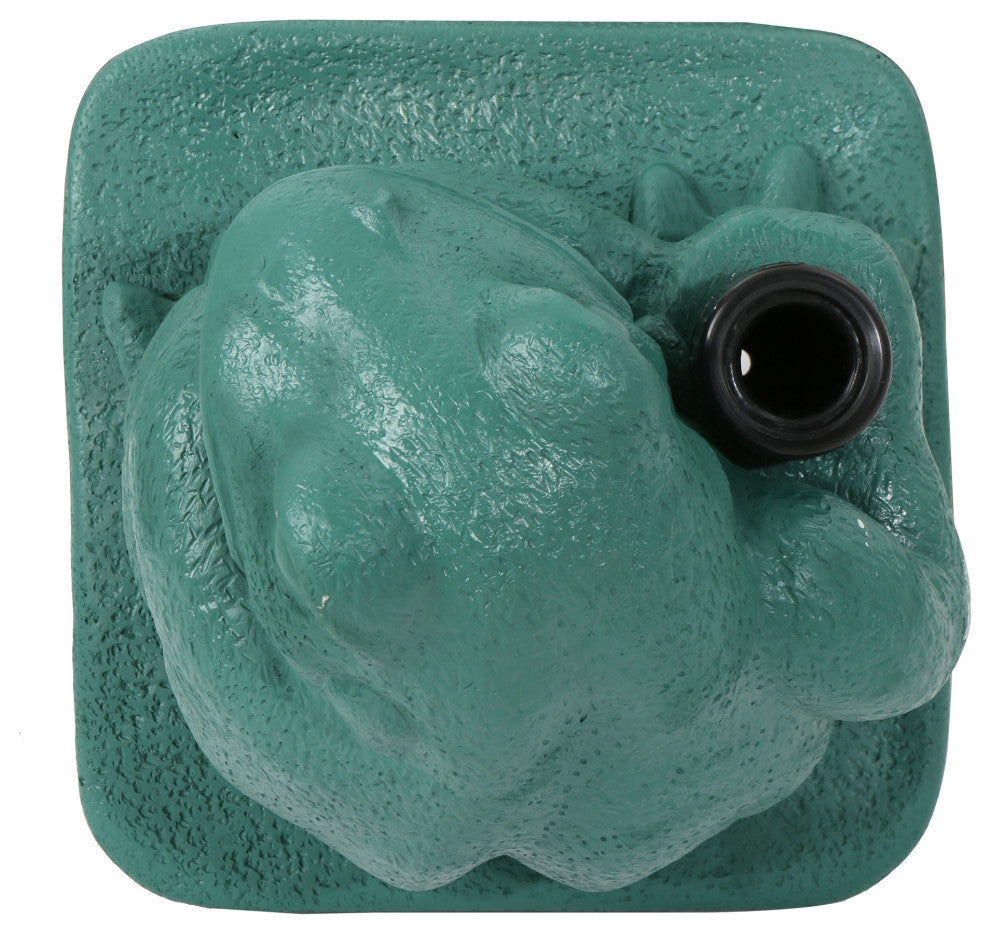 GDF Studio Zues Outdoor 55lbs Green Frog Umbrella Base
