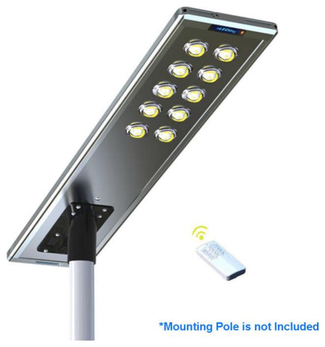 EE800W-SHRC 3rd Gen Solar Hybrid Microgrid LED Street Light Series, 100w