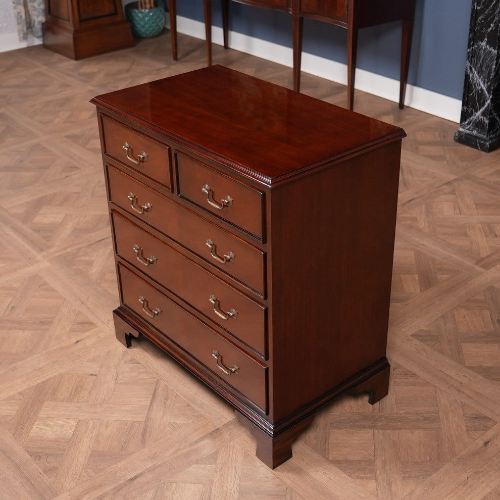 Mahogany Bachelors Chest, Large Mahogany Night Stand