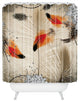 Iveta Abolina Feather Dance Shower Curtain
