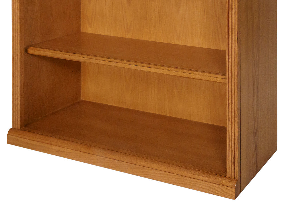 Martin Furniture Huntington Oxford 84" Open Bookcase (Wheat)