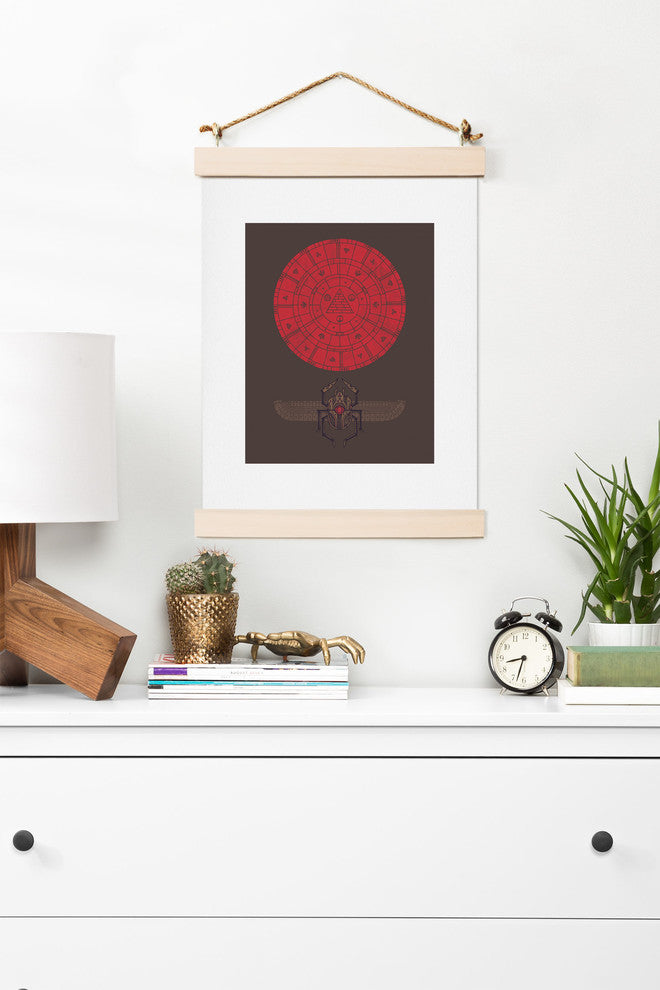 Deny Designs Hector Mansilla Sacred Sun Art Print