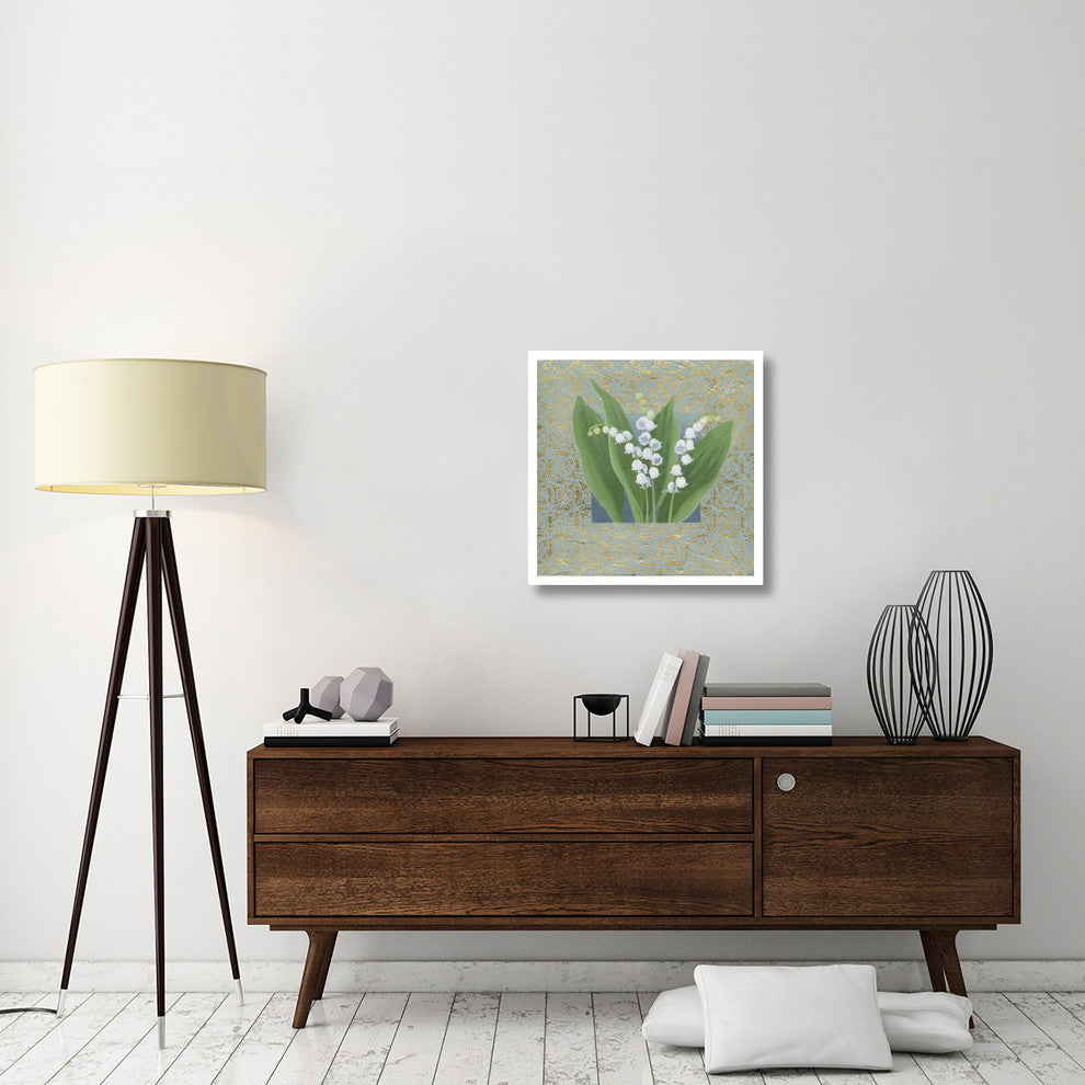 "Lilies of the Valley III" Digital Paper Print by Kathrine Lovell, 26"x26"