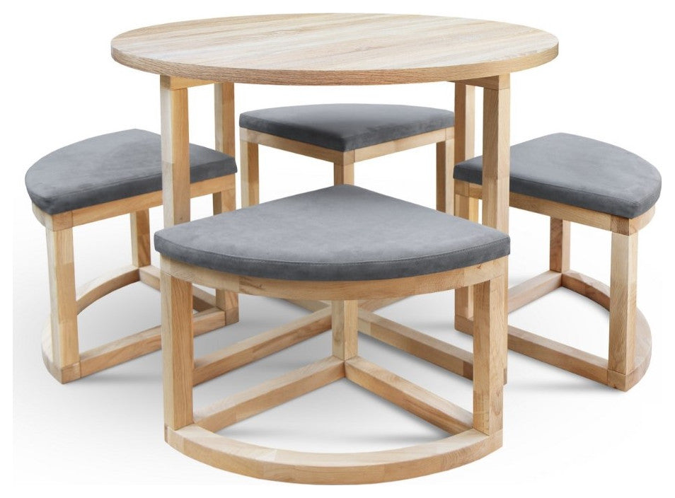 MIRA-R Wood Dining Set