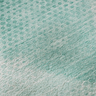 Premium Machine Washable Mayfield AMF539 Teal 9' x 12' Rug