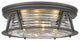Zlite 491F4-BRZ 4-Light Flush Mount, Clear