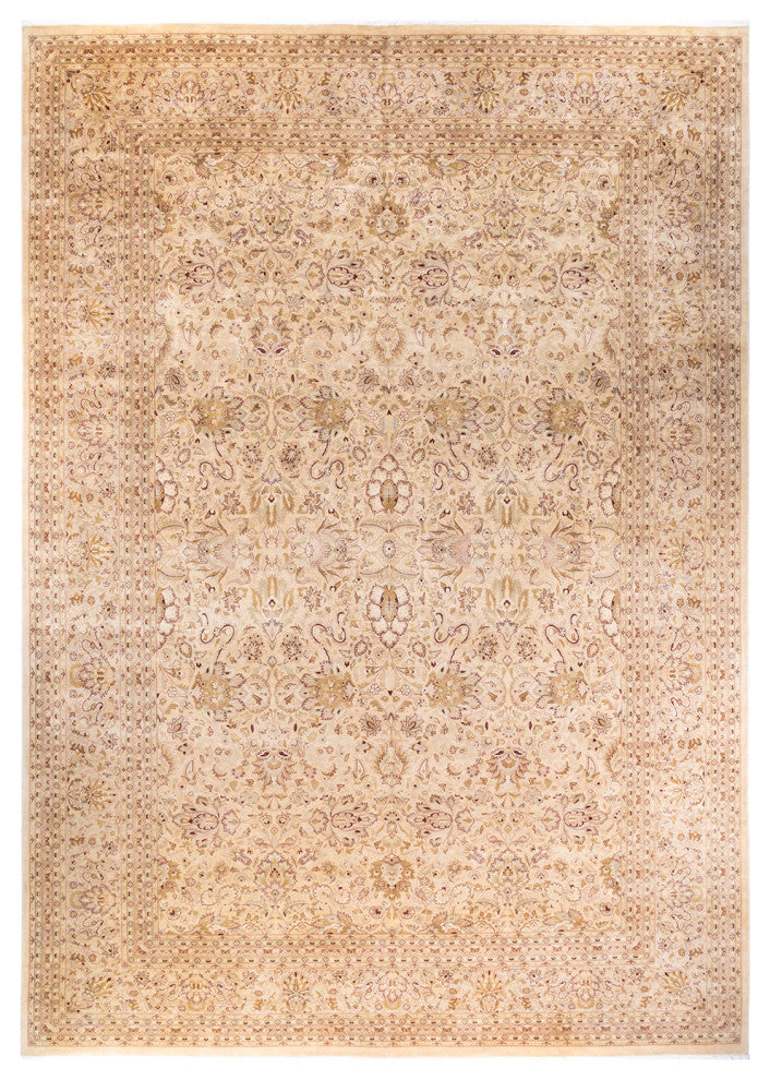Mogul, One-of-a-Kind Hand-Knotted Area Rug Ivory, 12' 2" x 17' 9"