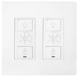 CARRO Smart Switch, 2 in 1 Fan Speed Control and Light On/Off Switch, 2 Gang