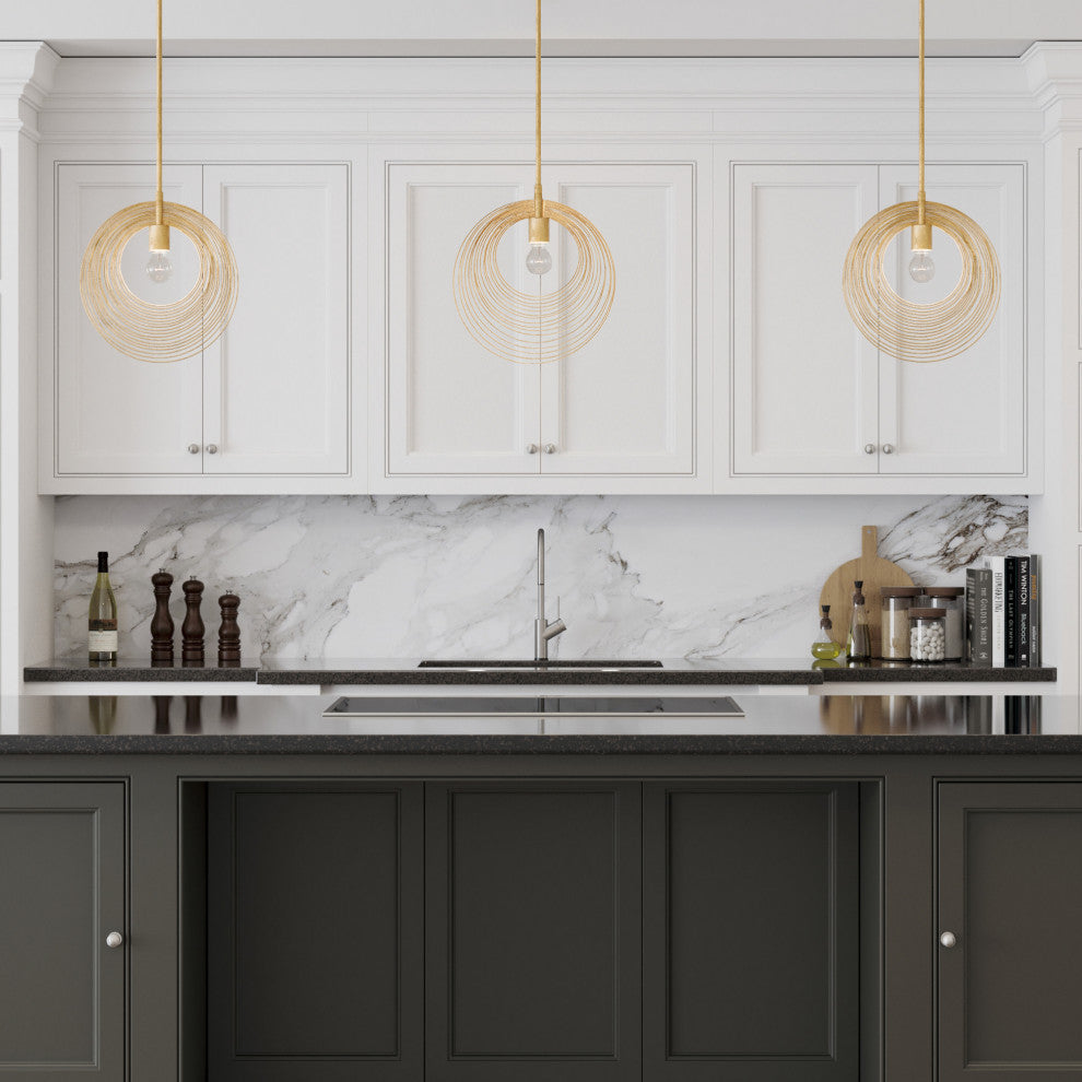 Crystorama Lighting Group DOR-B7701 Doral 14"W Wrought Iron - Renaissance Gold