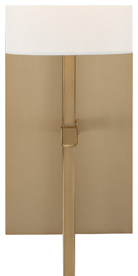 Veronica 1 Light Aged Brass Wall Mount