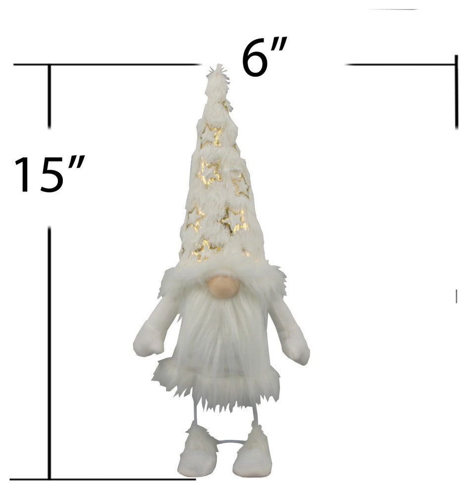 Christmas Gnomes, White-3