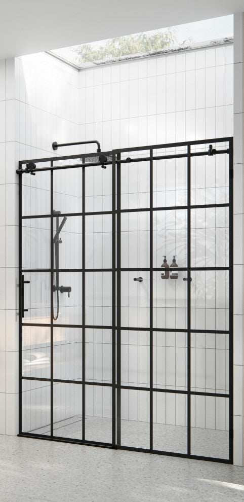 Esprit 44"-48"x78" French Monture Sliding Shower Door