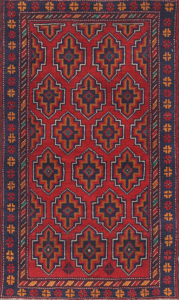 Ahgly Company Indoor Rectangle Traditional Area Rugs, 2' x 3'