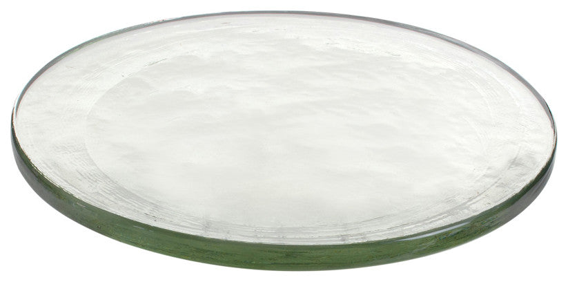 Avalon Glass Serveware, Glass Serving Plate