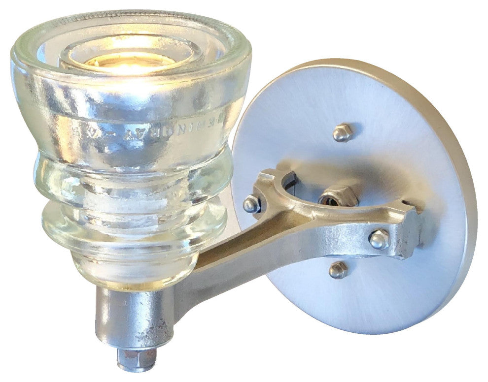Piston Connector Rod Insulator Light Sconce