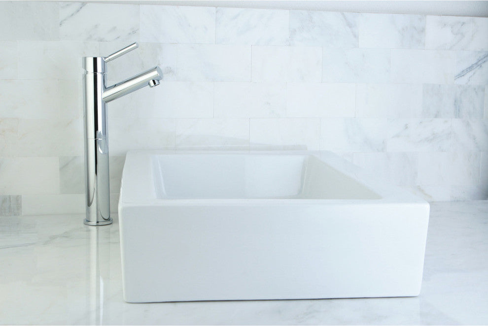 Fauceture Vessel Sink, White