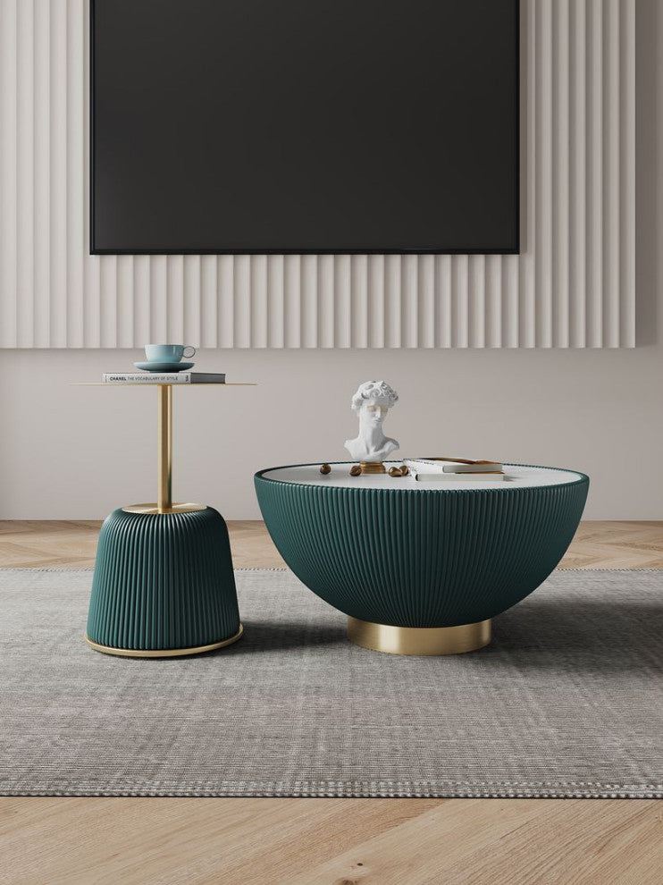 Manhattan Comfort 2-Piece Anderson Coffee Table and End Table 1.0