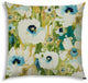 Green Botanical Indoor Outdoor Sewn Throw Pillow