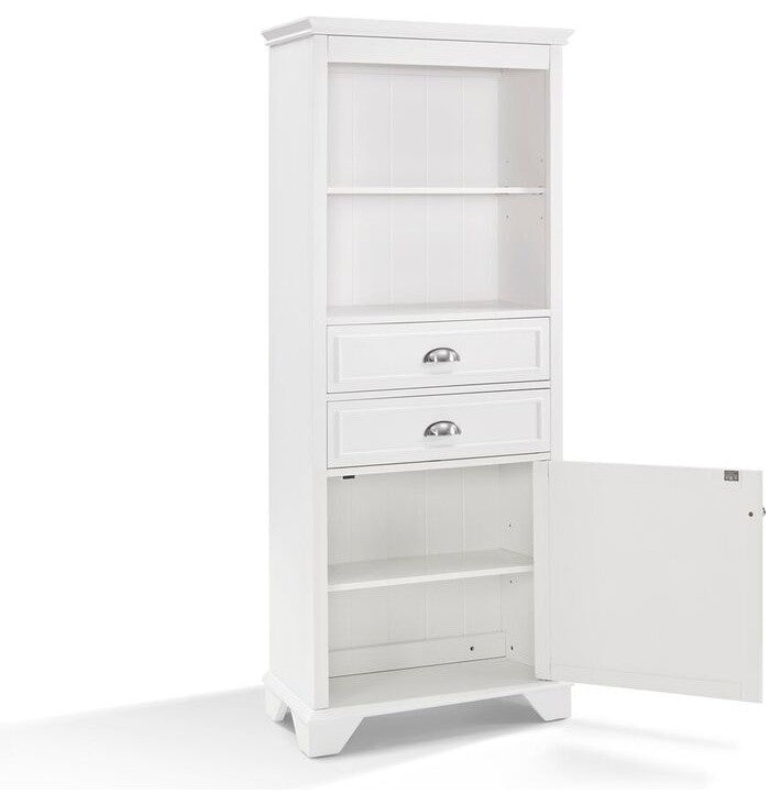 Lydia Tall Cabinet, White