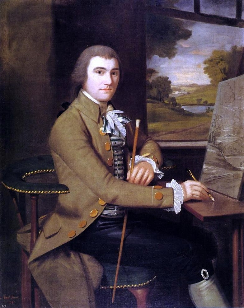 Ralph Earl Colonel William Taylor, 20"x25" Wall Decal Print
