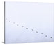 "Zen Footsteps" Wrapped Canvas Art Print, 24"x18"x1.5"