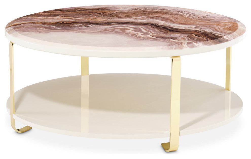 Ariana Cocktail Table, Gold