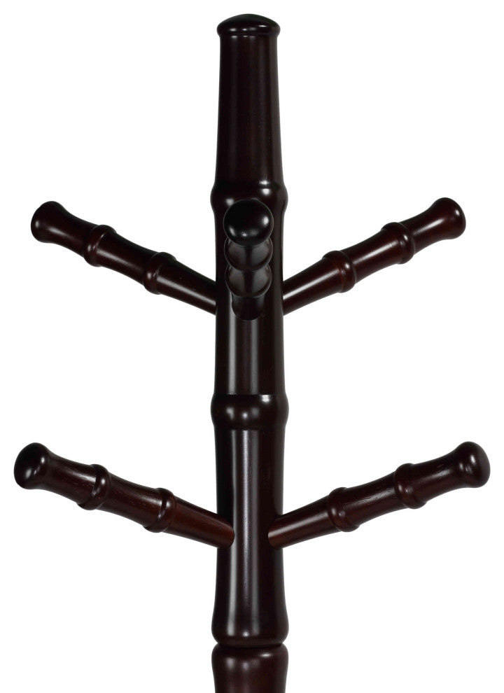 Cortesi Home CH-CR420508 Monica Coat Rack, Mahogany