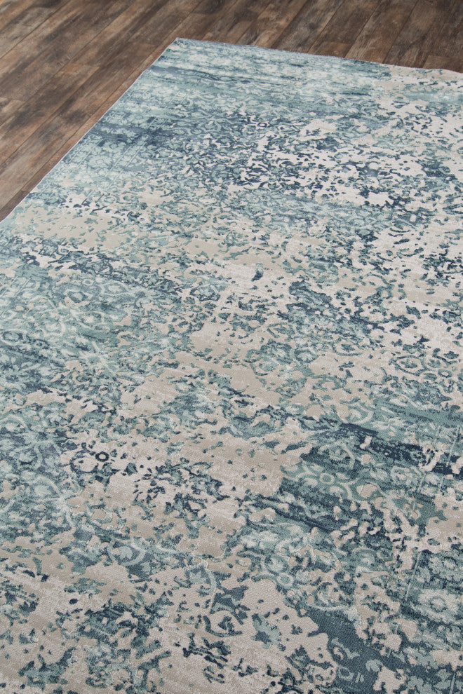 Momeni Genevieve Polyester Area Rug, Blue, 1'10" X 2'10"