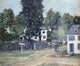 Robert Spencer The Crossroads, 20"x25" Gallery Wrapped Canvas Print