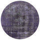 Ahgly Company Indoor Round Mid-Century Modern Area Rugs, 7' Round